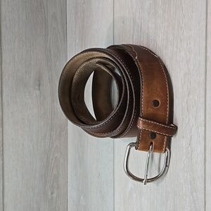 Justin Mens Leather Western Top grain leather USA X5409 sz 52 belt